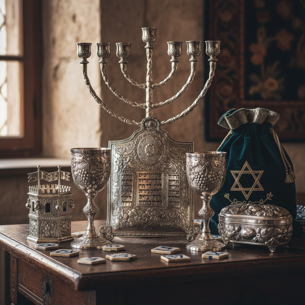 חיבור בין גוף לנשמה: מסורת צורפות יהודית, יודאיקה וכלי כסף - מתנה מושלמת לכל אירוע